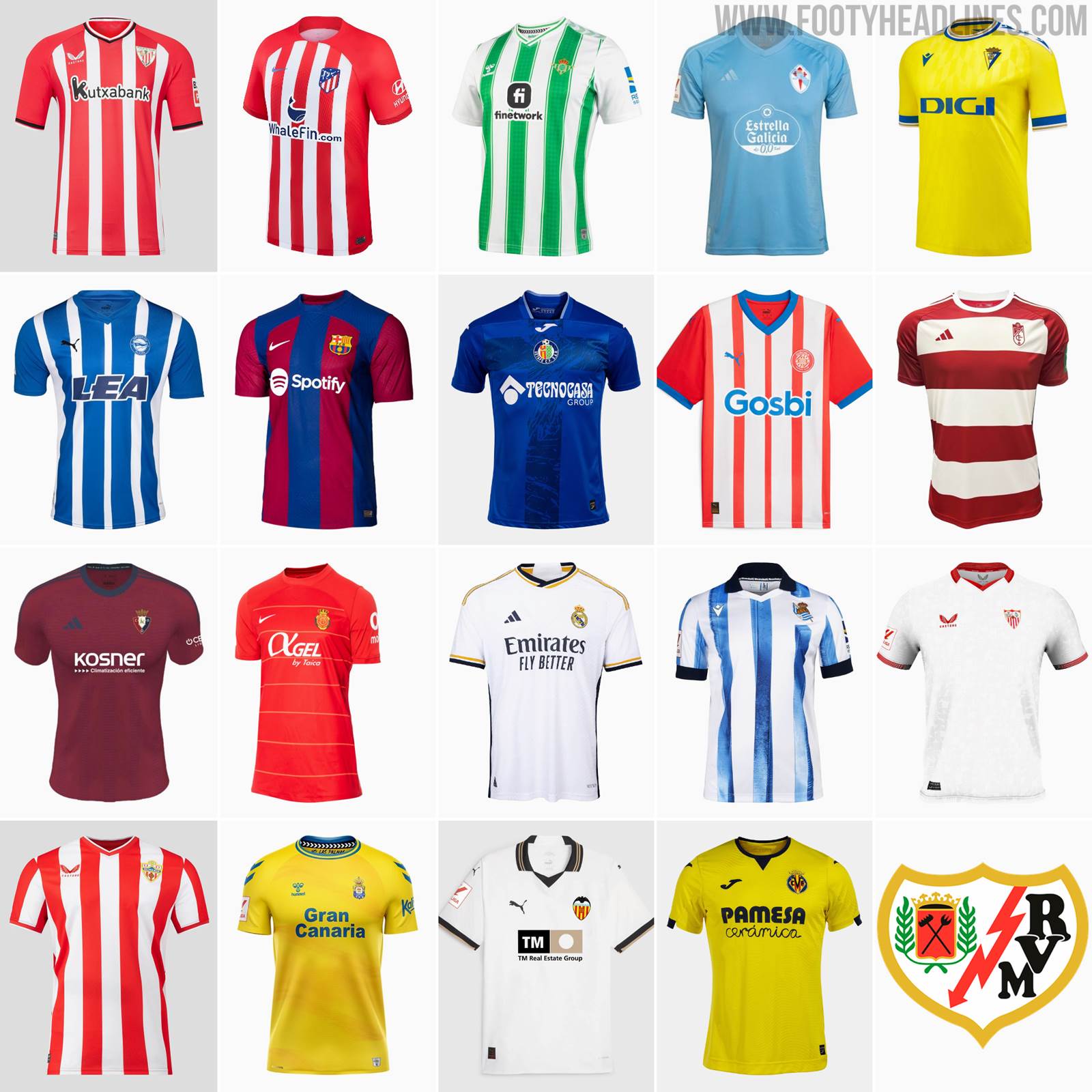 Best La Liga kit 2023/2024 (ALL)